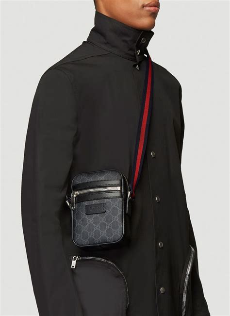 gucci mens crossbody|gucci shoulder bag for men.